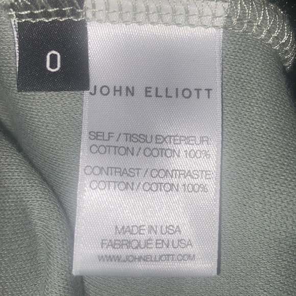 John Elliot Corduroy Cropped Sweatpants - Picture 8 of 8